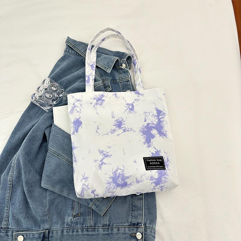 

Stylish Vintage Minimalist Tote Bag For Spring 2024 Ideal For Casual Outings фіолетовий