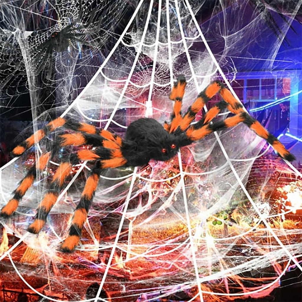 90cm Plush Spider Decoration Indoor Outdoor Spider Decoration Party Decoration