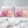 Dream Cartoon Princess Three-Piece Quilt Cover 3D Digital Printing Bedding Set Bed Cover