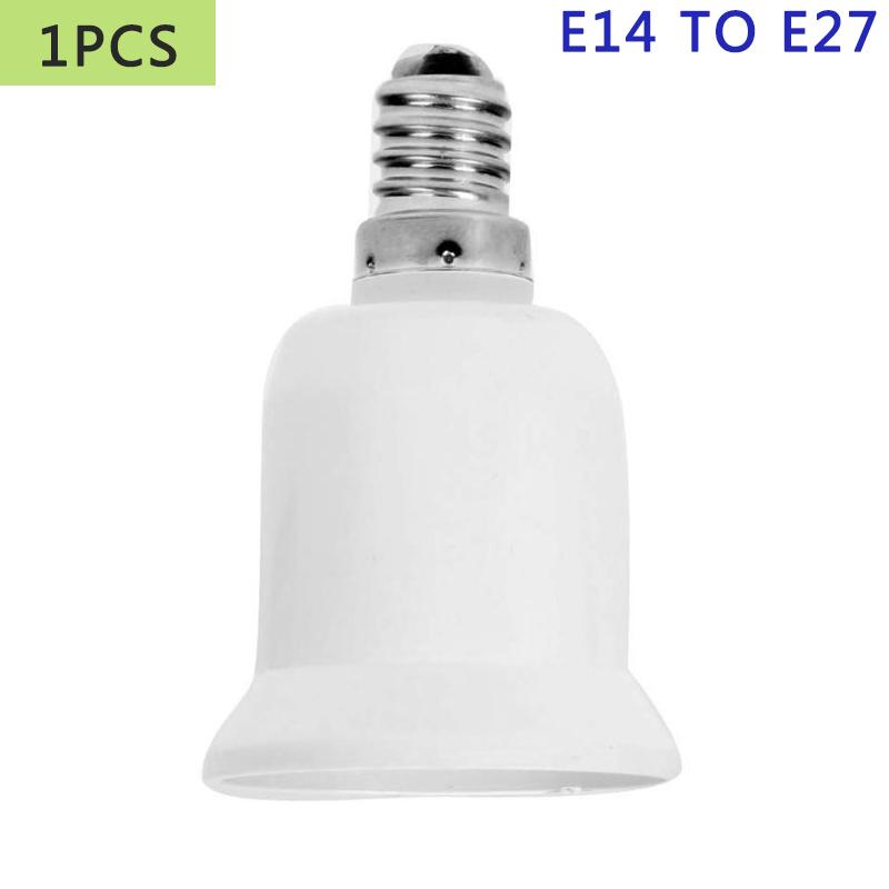 

1/5pcs E14 To E27 Lamp Holder Converter Fireproof Socket Base Converters Light Bulb Adapter Conversion Lighting Accessories E14 to E27