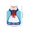 1PC Munich Oktoberfest Decorative Apron, German Oktoberfest Funny Character Cos Apron Waterproof Overalls