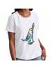 Cute Budgie Parrot Shadow Wounisex's Cotton TShirt, Premium Cotton Quality Print, Durable And Longlasting, Casual And Fashionable T Shirt