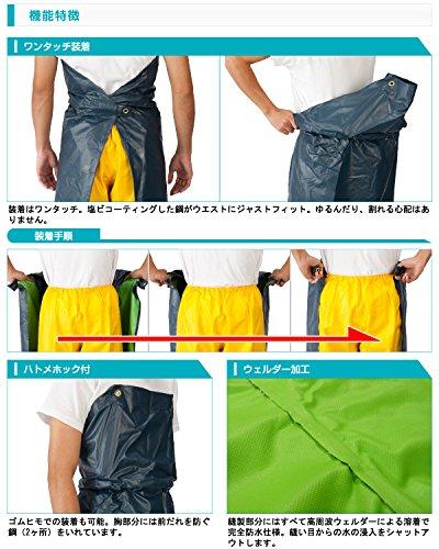 LOGOS Industrial Rainwear Cremona Track & Field Quick Apron 15174182 Iron Navy Blue L