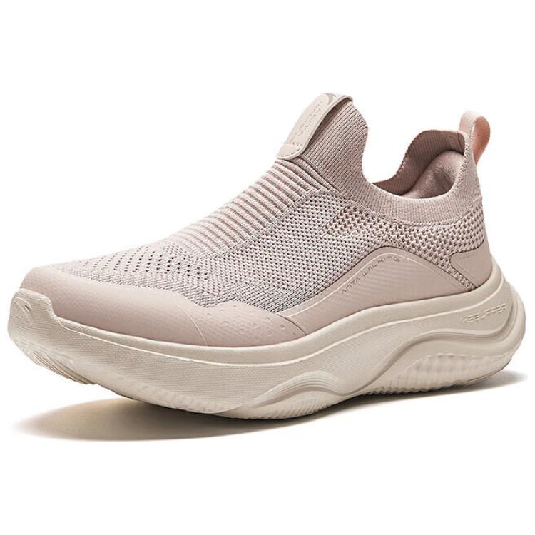 Anta Training Series Shock Absorbing Wear Resistant Breathable Lightweight Low Top Training Shoes Women sneaker Lotus-Pink 122427701-2