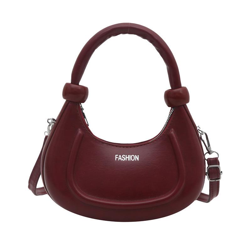 Niche Design Sense Retro Fashion Portable Small Bag Women 2025 Spring New Maillard Shoulder Armpit Bag