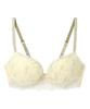 Bra That Creates Cleavage and Adds Available In A Cups Boosting Bust YE D70 [Amphi/Wacoal] Non-wired Volume, [BRAGENIC Bragenic, Type] Bra, Wireless,