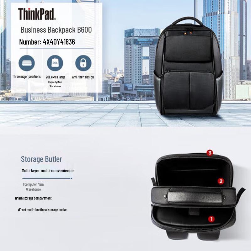 Lenovo ThinkBook B600 15.6-inch Laptop Backpack