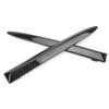 Pair Front Bumper Upper Trim Carbon Fiber Style 735455041 Replacement for FIAT 500 2007‑2015