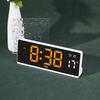 LED alarm clock multi-function alarm clock simple desktop clock temperature display multiple alarm clock 6660