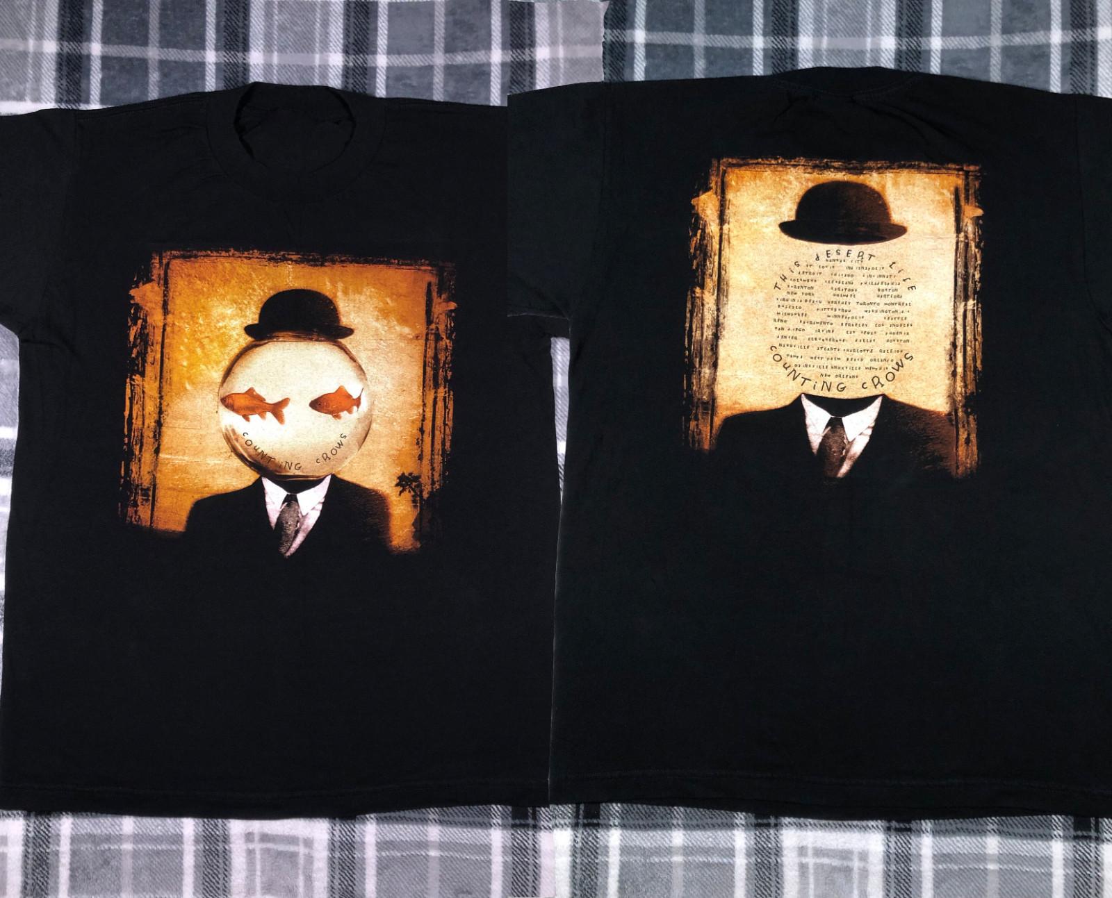 Counting Crows Vintage 90s This Desert Life Tour Alternative Rock Band Con XL