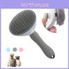 Professional Pet Grooming Brush For Cats And Dogs Effective Deshedding Tool For Large Breeds Tpr Material Removes Loose Hair Pink