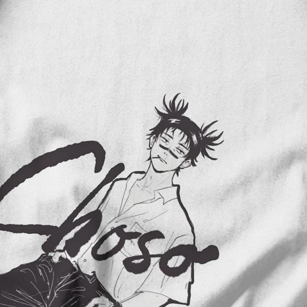 Men T Shirt Jujutsu Kaisen Choso Graphic Fans Gifts Idea Y2K Graphic Crewneck Unisex Clothes T Shirts