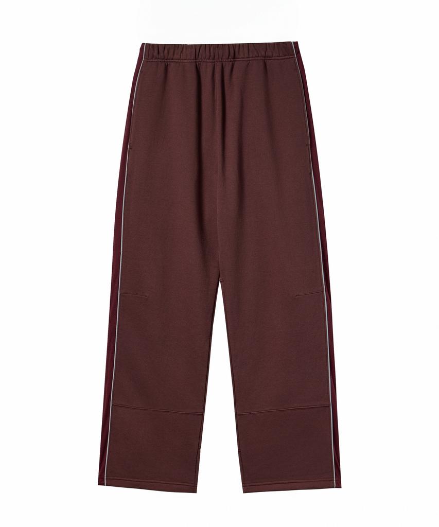 Goyoweeo Reflect Track Line Pants (Burgundy)