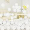 100Szt Balony Lateksowe Białe Duże 30Cm Urodzinowe