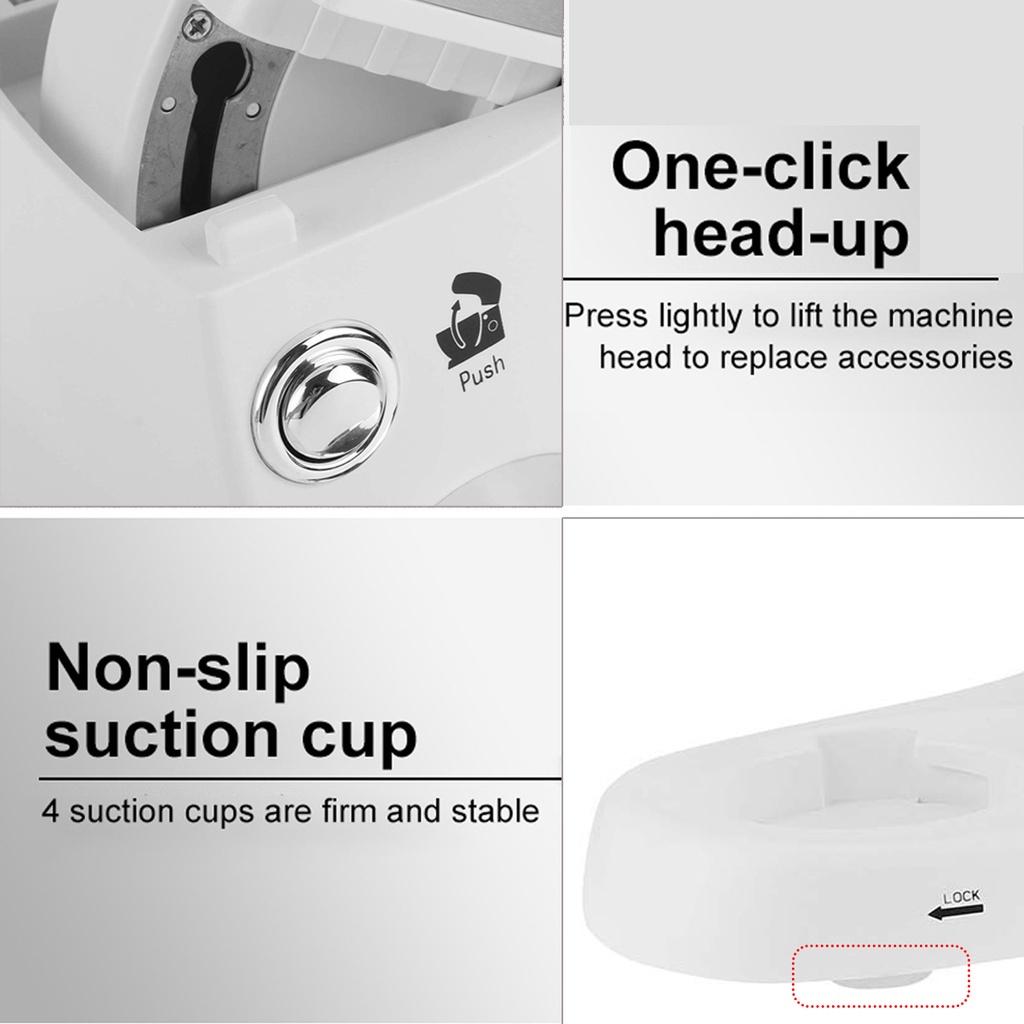 5L 6 Speed 1000W 220V Electric Stand Mixer 5L Egg Bowl Whisk Cream Paste Blender Meat Grinder Multifunction Machine