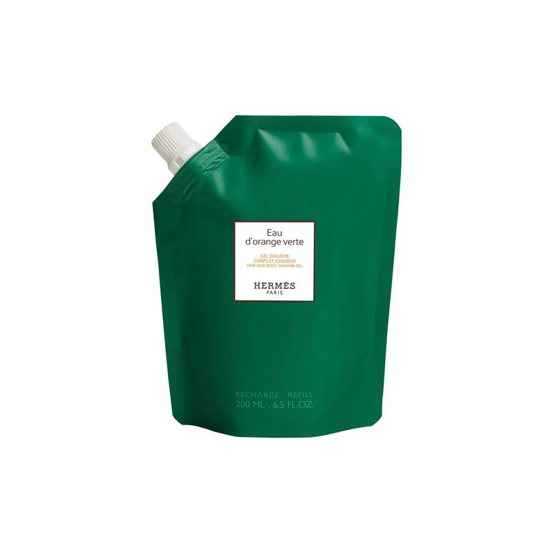 Hermes Orange Green Fountain Refill Shower Gel 11346786 11346786-200ml зелёный