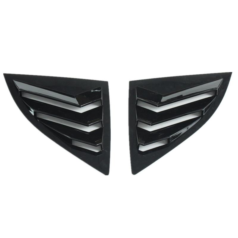 For Toyota Supra A90 A91 2024 2025 Car Rear Window Louver Shutter Cover Side Vent Trim Windshield Cover