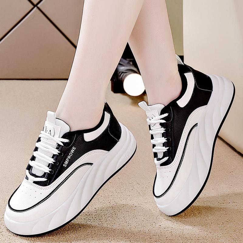 Neue Damenschuhe Frühling Plateau Lässig Bequem Mode Designer Schuhe Hohe Qualität Flach mit Outdoor Damen Sneaker