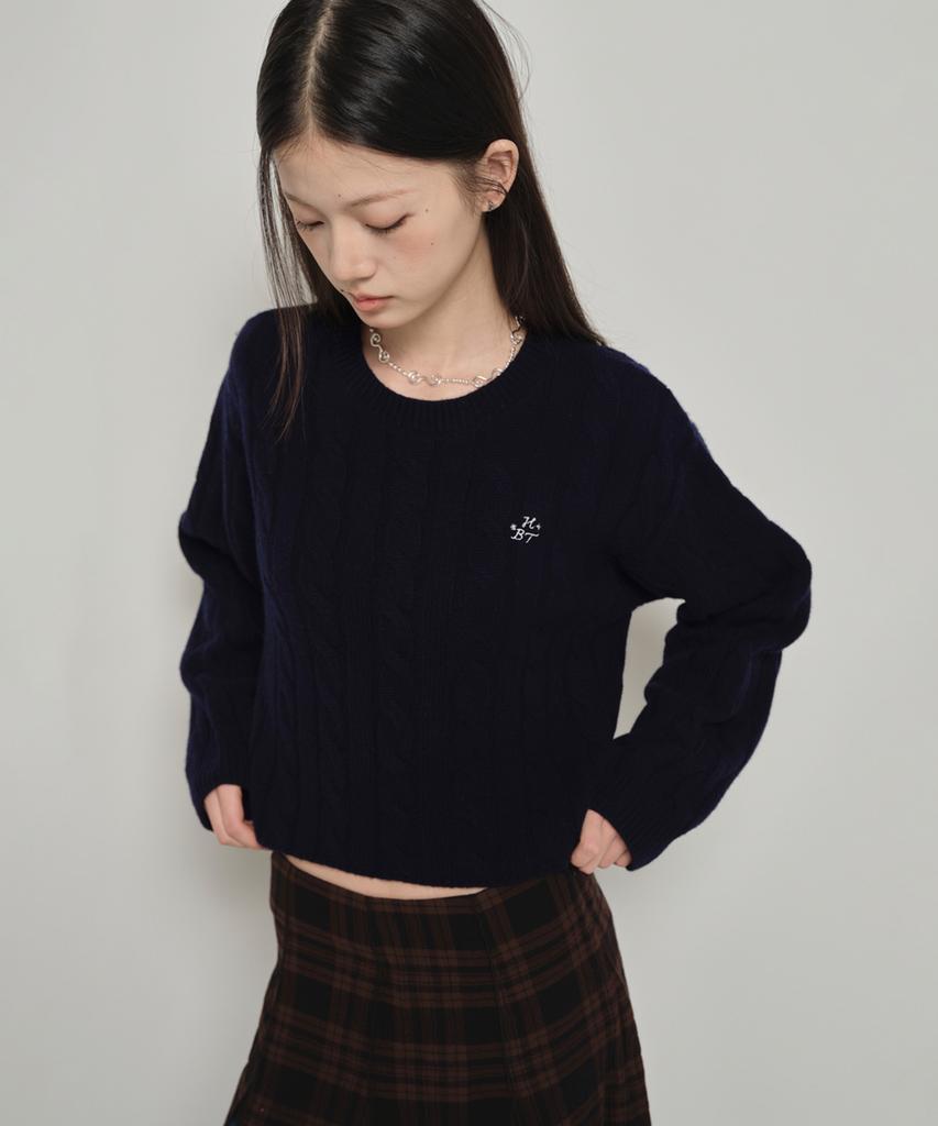 Hombadittingjeu Hbt Cashmere Round Knit
