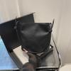 Lazy Wind Casual Bucket Bag Women's Autumn New Versatile Simple Work Shoulder Armpit Bag Fashion Messenger Bag