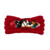 New children's wool headband, printed rabbit ear knitted wool headband baby headband baby headband