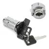 Tenningslåssylinder med 2 nøkler 701398 Erstatningstilbehør Passer for Chevrolet GM