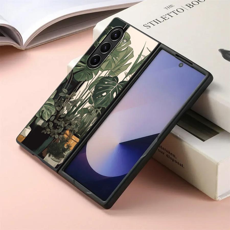 Flowers Beautiful Case for Samsung Galaxy ZFold7 ZFold3 ZFold5 Z Fold 7 6 5 4 3 ZFold6 ZFold4 Back Phone Cover