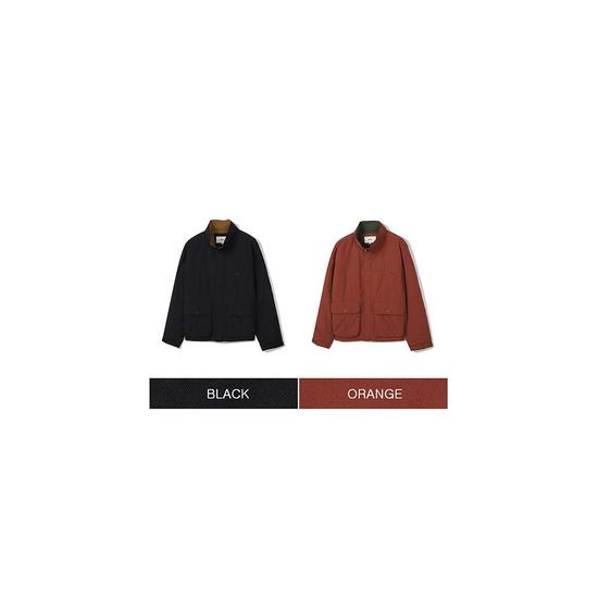 Cotton Blue Jean Bomber Jacket Black