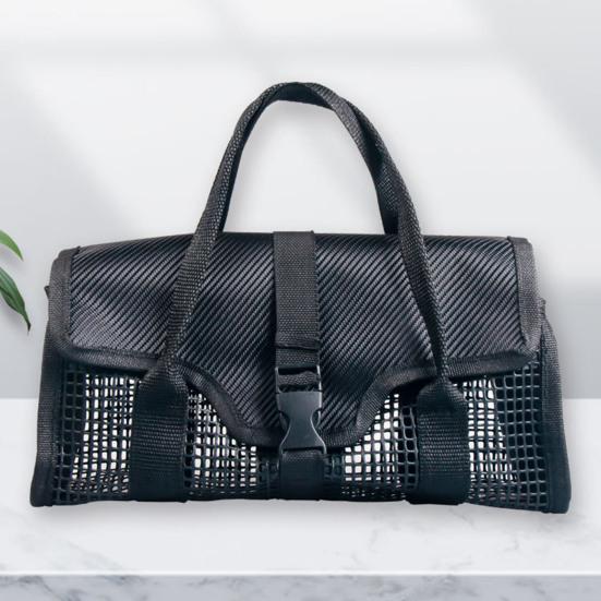 Přenosná taška na jigové nástrahy s rukojetí Velkokapacitní organizér na jigové nástrahy Síťovaná kapsa Příslušenství pro sladkovodní a mořský rybolov