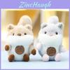 Plush Squirrel Toy Keychain With Pp Cotton For Girls Gift And Bag Decoration