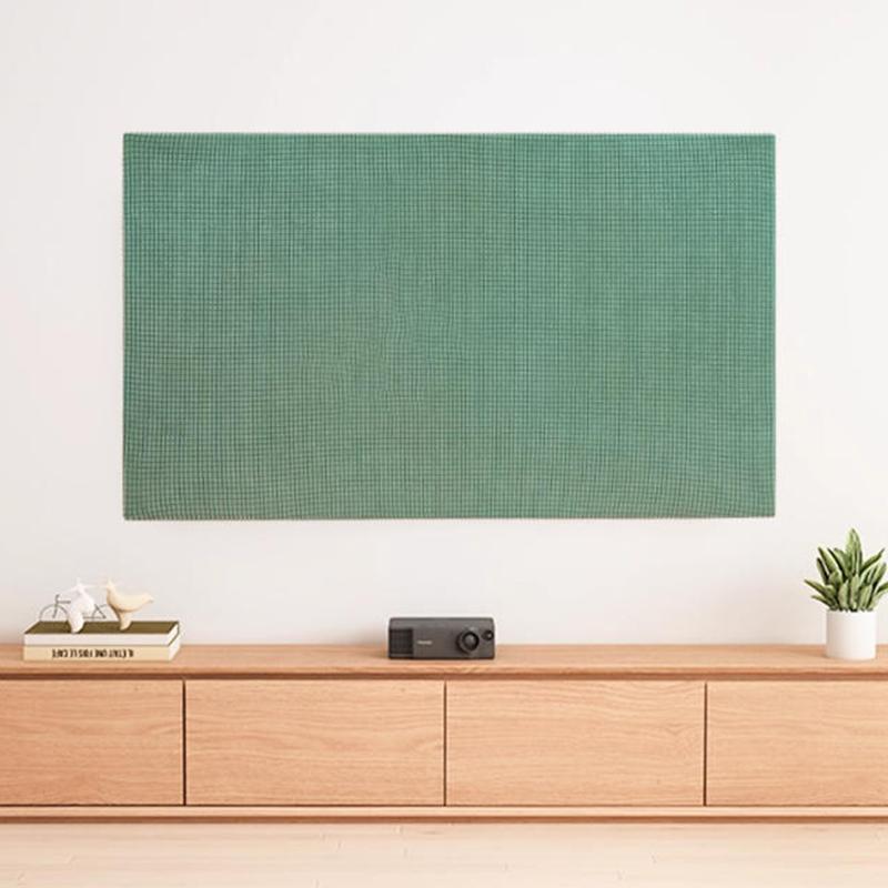 37-100 Zoll Verdickte TV-Staubschutzhülle Einfarbige Universelle Hochelastische LCD-Fernseher-Schutzhülle TV-Haube Staubschutzabdeckung