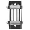 Winch Roller Fairlead Cable Guide 4 Way High Strength Roller Steel Fairlead 4500LB Roller Cable Guide
