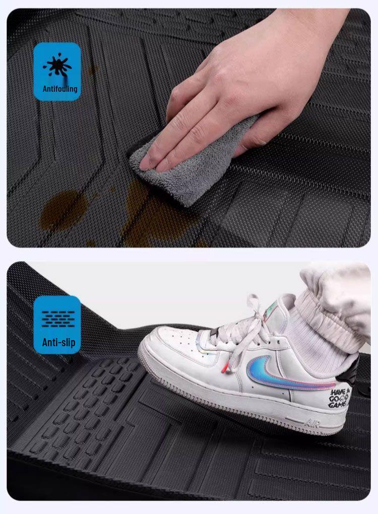 Fengshen L7 TPE Full Coverage Floor Mats: Driver's Foot Pad, Carpet, and Trunk Mat