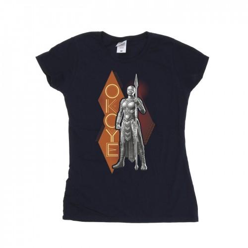 

Marvel Womens/Ladies Wakanda Forever Okoye Stance Cotton T-Shirt