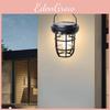 Outdoor Solar Lamp Motion Sensor Tungsten Filament Wall Light Waterproof Garden