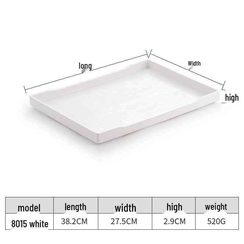 

Rectangular Plastic Serving Tray