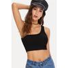 Women's White Crop Bustier
