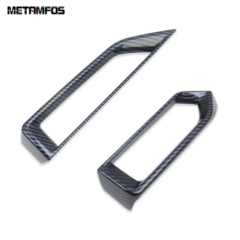 For Nissan Sentra Sylphy - 2024 2025 Carbon Fiber Side Front Air Condition Vent Outlet Cover Trim Interior Accessories