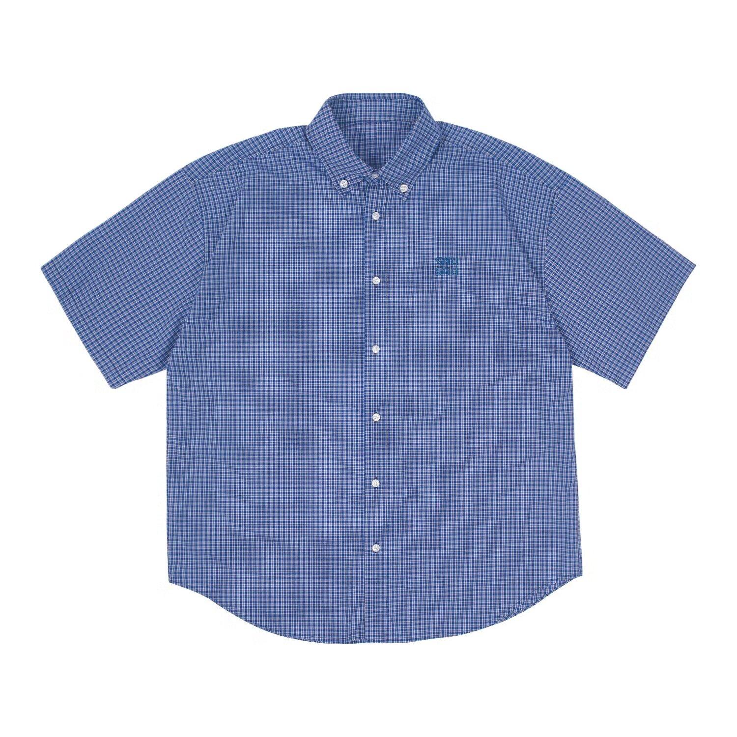 

Рубашка с длинными рукавами с буквенным принтом 2024 года в японском стиле в стиле Гонконга, свободная рубашка для мужчин, летняя модная универсальная повседневная куртка 2XL синий