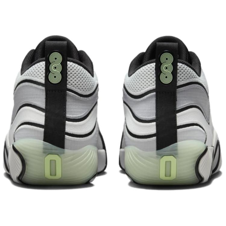 Jordan Tatum 3 Rutschfest Abriebfest Mittelhohe Basketballschuhe Unisex Grau FZ6598-001
