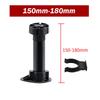 1 pz Piedino Regolabile in Altezza per Armadio Gamba Mobile per Cucina Bagno 6cm/8cm/10cm/12cm/15cm Piedini Zoccolo Armadio da Cucina