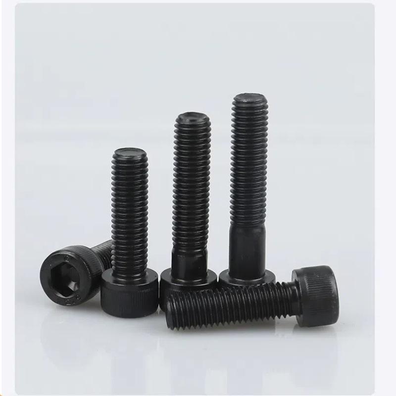 12.9 High-Strength Blackened Cylindrical Head Hex Socket Cap Bolt M10/M12/M16/M18/M20