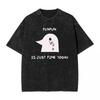 T-shirt Lavata Oyasumi Punpun Anime Giapponese T-shirt Oversize Buonanotte Punpun Streetwear Top Grafici Magliette Per Uomo Donna