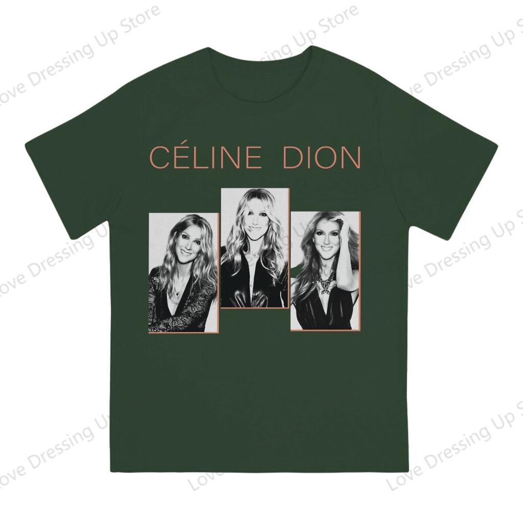 Celine Dion Metal Engraçado Grande Estampado Algodão Unissex Camiseta Manga Curta Camisetas Filme Titanic Tops Hipster