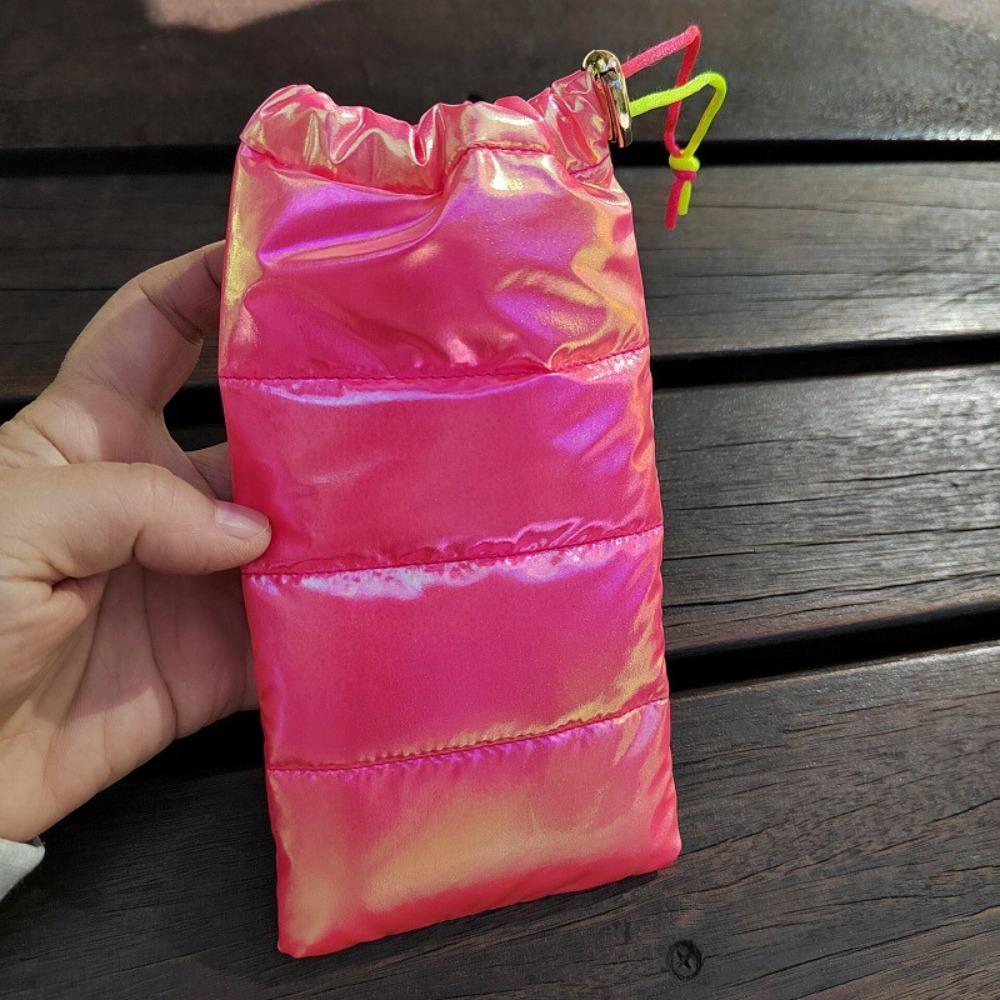 

Microfiber Sunglasses Storage Bag Durable Portable Sunglasses Pouch Solid Color Multifunctional Usage SunGlasses Holder розы красного