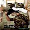New Horror Die Walking Dead Printed Bedding Set Luxury Queen Bedding Set Soft And Comfortable Bedding Set For Boy