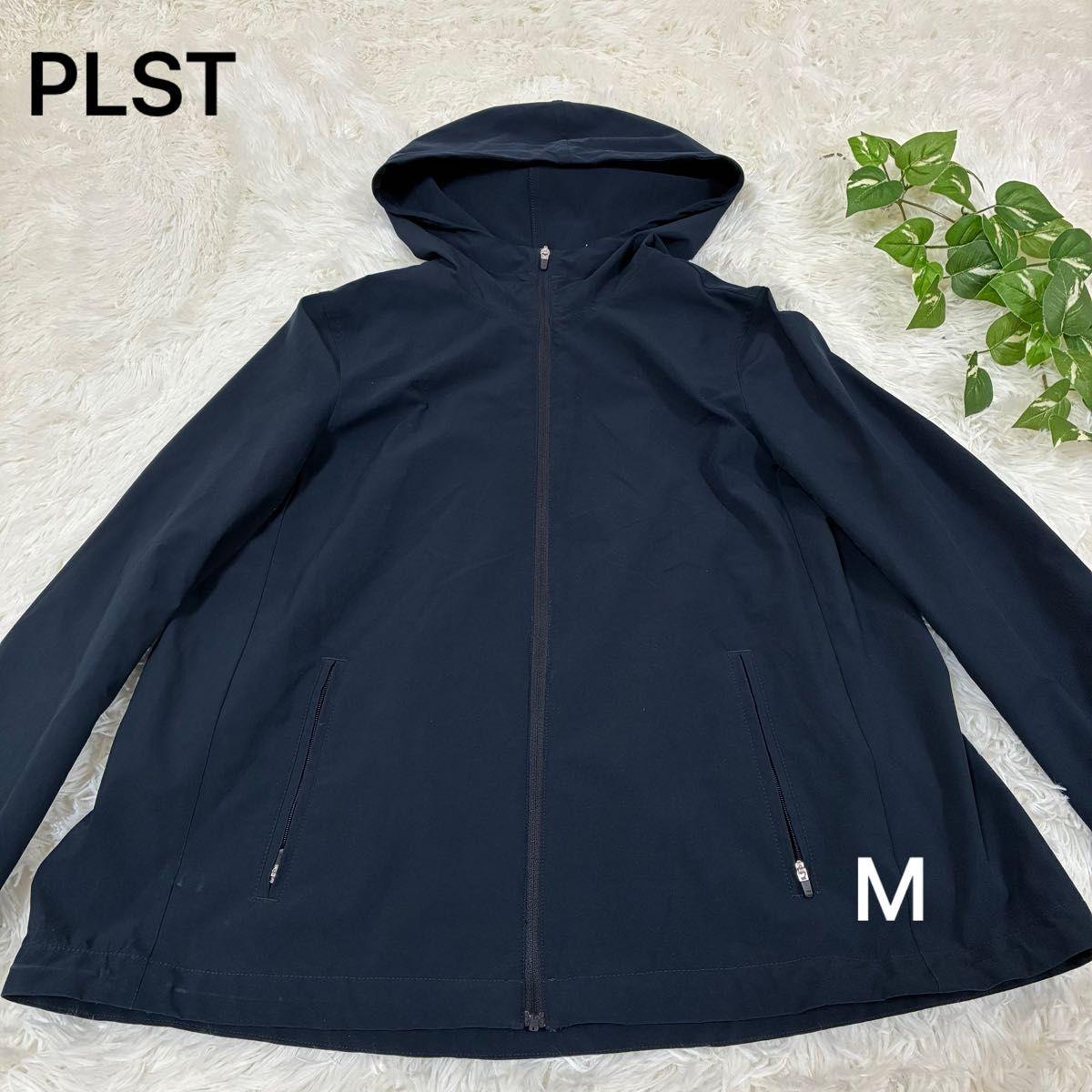 PLST PLST Mountain Parka Hoodie Navy M Polyester Jacket