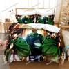 3D Printed Anime Attack on Titan Bedding Set Duvet Cover Bedroom Comforter Single Twin King _Size Quilt Cover Home Textiles