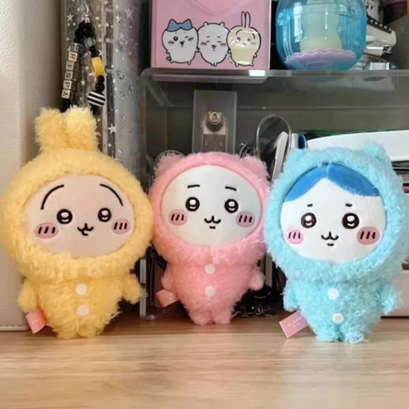 Kawaiichiikawa Plush Toy Collection Little Creatures Hachiware Usagi Fluffy Stuffed Doll Cute Anime Room Decor Souvenir Gift