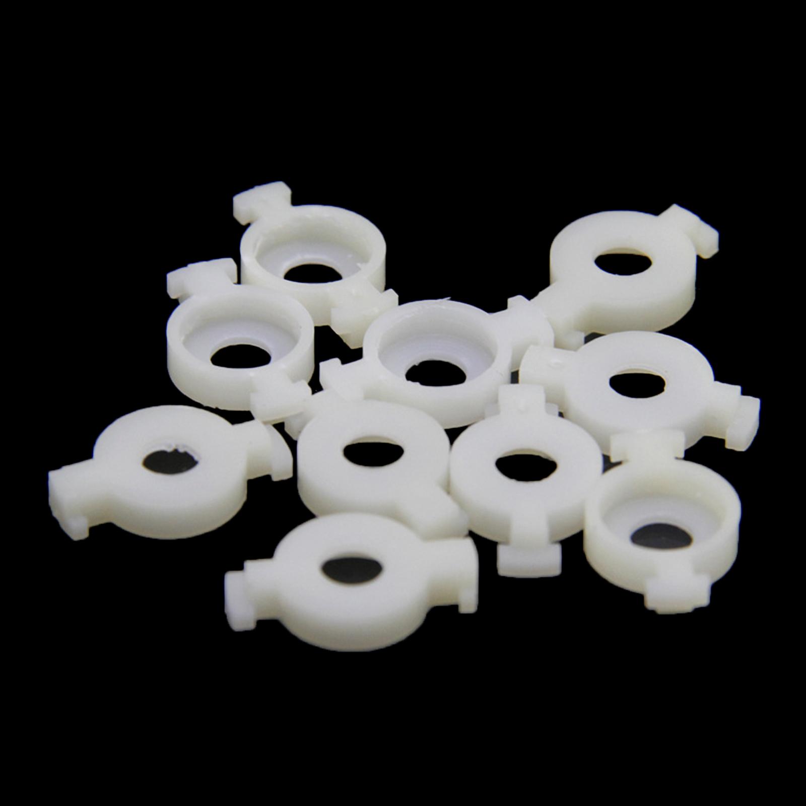 

Набор из 100 пластиковых направляющих для клапанов трубы, направляющие для пружин клапанов трубы, запасные части для ремонта духовых инструментов